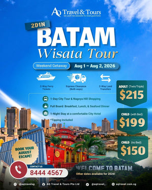 2D1N Batam Wisata Tour