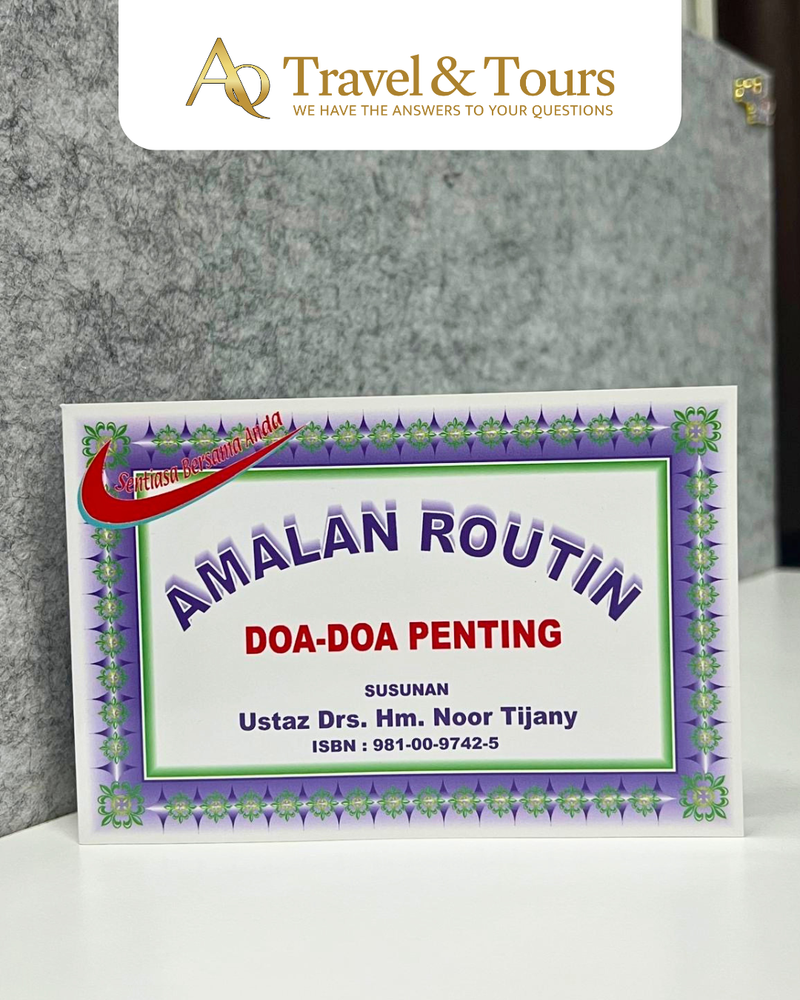 Kitab Amalan Routin (Doa-Doa Penting) – Ustaz Drs H.M. Noor Tijany