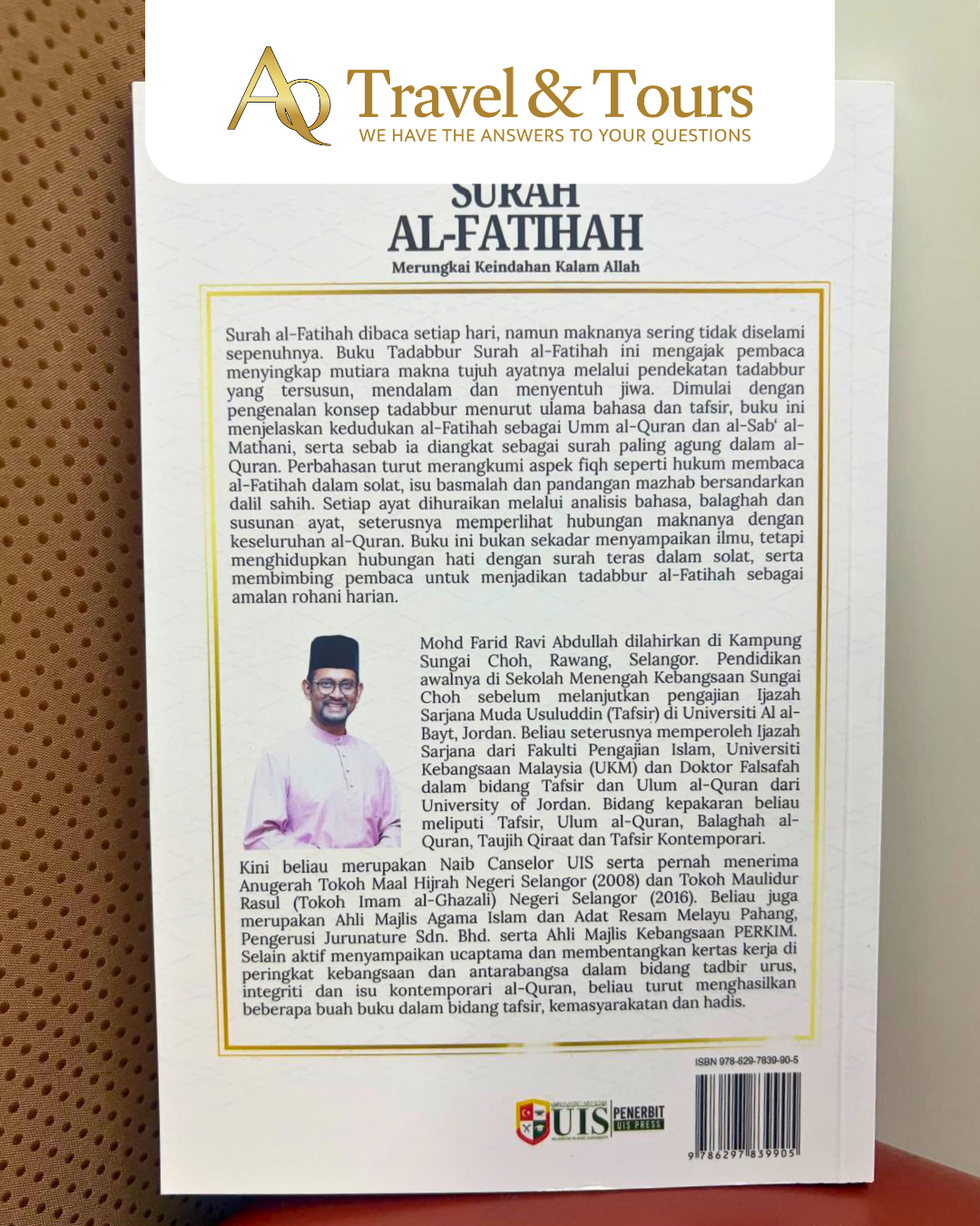 Tadabbur Surah Al-Fatihah: Merungkai Keindahan Kalam Allah — by Dato' Ustaz Dr Farid Ravi Abdullah