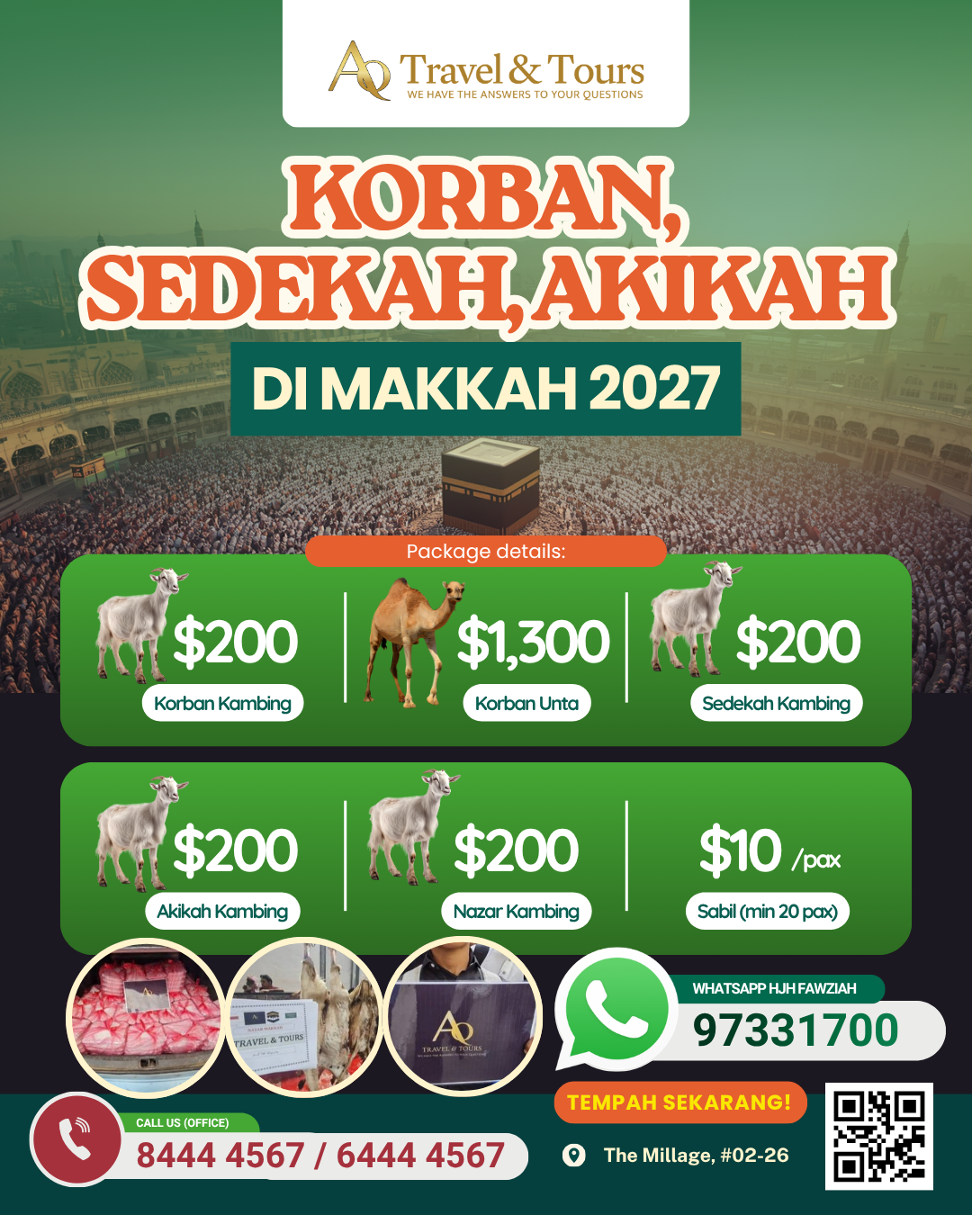 Qurban, Sadaqah & Aqiqah in Makkah 2027
